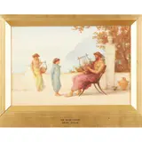 Henry Wallis, THE MUSIC MASTER, Watercolour