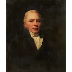 Henry Raeburn, HALF LENGTH PORTRAIT OF JOHN HAMILTON, Oil on canvas