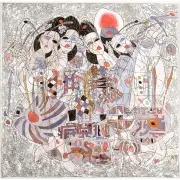 Tiefend Jiang, 4 Musicians, Mixed media