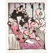 Peter Max, Study, Crayon
