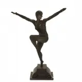 Dancer of Kapurthala by Demetre Chiparus, Bronze, sold Aug 2019