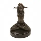 The Goddess Shiva by Demetre Chiparus, Bronze, sold Aug 2019