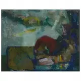 Martin Friedman, Rhythm of the Elements, Oil on canvas