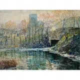 Ernest Lawson, Landscape New York