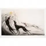Louis Icart, Coursing II, Aquatint