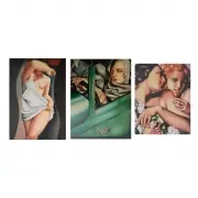 Tamara de Lempicka, Autoportrait, The Model and Printemps, Serigraph