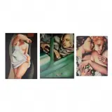 Tamara de Lempicka, Autoportrait, The Model and Printemps, Serigraph