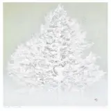 Joichi Hoshi, White Tree, Woodblock print