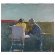 Dennis Hare, Amy and Lois, Oil on canvas