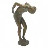 Ursula Malbin, Bending Nude, Bronze