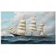 Antonio Jacobsen, Matchless (Clipper Ship), Oil on board