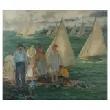 Sophie Brannan, Spirit on San Francisco, Oil on canvas