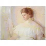 Lucy Hayward Barker, Portrait of Alice Kimball, Oil on canvas