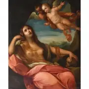 Guido Reni, Mary Magdalene, Oil on canvas