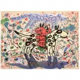 Roy De Forest, The Dog, Color lithograph