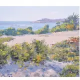 Pierre Bittar, Sea View, Oil on canvas