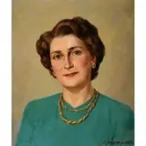 Adam Sherriff Scott, Portrait of a Woman, Oil on canvas