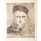 Milton Avery, Sally with Beret
