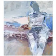 Kim Frohsin, Nude: RCS, Acrylic on paper