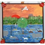 Benny Carter, The Garden of Eden, Oil on canvas