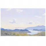 Stan Painter, Distant City, Oil on canvas