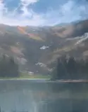 Johannes Reimers, Mountain Lake, Nevada, Oil
