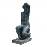 Caroline Lloyd, Seated Woman, Bronze