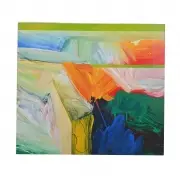 Matt Glavin, Joyceland 21, acrylic on canvas