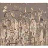 Henry Moore, The Observers, color lithograph