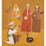 Doris Lee, Snake Charmer