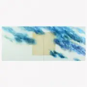 Sungwoo Chun, Cloudscape Mandala, Oil on canvas