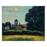 Alexander Warshawsky, Morning Light Vernon, Oil on canvas