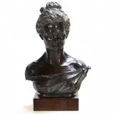 Edward James Fraughton, Bust of a Woman, 1976, bronze