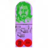 Ronald B. Kitaj, Hail Those Who Play, Michael McClure, 1970, serigraph