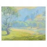 Benjamin Brown, Indian Summer-Russian River, circa 1920, Oil on canvas