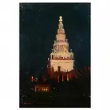 Will Sparks, The Tower of Jewels, oil on panel