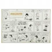 Charles M. Schulz, Peanuts Sunday Comic Strip Lucy, Linus Van Pelt and Charlie Brown Original Art dated 11-22-59 (United Syndicate, 1959), ink