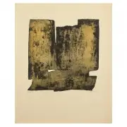 Pierre Soulages, Eau Forte XII, etching and aquatint