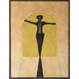 Rufino Tamayo, Personaje a Contraluz, (from 15 Aguafuertes)