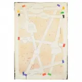 Jasper Johns, Sketch from Untitled I, from Casts from Untitled, 1974, lithograph