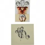 Peter Mitchell-Dayton, 3 Sheets and Small Zara 1994, mixed media on paper