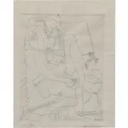 Pablo Picasso, Le Couple (from Dons des Fminines), etching