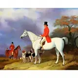 Philip Henry Rideout, The Hunt, Oil on canvas