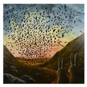 Robert Bissell, The Gathering 1998, oil on canvas