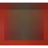 John Day, Untitled, (Red Abstract), 1979, acrylic
