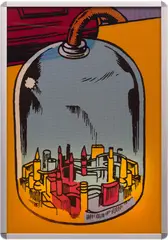 Lenticular 4 by Mike Kelley, 2007, Lenticular panel with lightbox and electrical system, contained in the original metal frame, sold Apr 2025