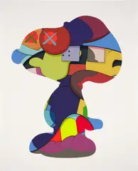 NO ONE’S HOME by Kaws, 2015, Screenprint in colors, on Saunders Waterford paper, with full margins, sold Apr 2025