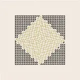 Anni Albers, Second Movement V (T. 17, W. & D. 58), 1978, Etching and aquatint in colors, on Arches Cover paper, with full margins