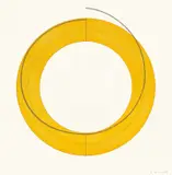 Robert Mangold, Ring Image A (S. & S. 2010.02.01), 2010, Etching and aquatint in colors, on Arches Cover paper, with full margins