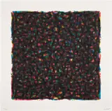Sol LeWitt, Brushstrokes in All Directions (K. 1994.05), 1994, Screenprint in colors, on Folio White paper, with full margins